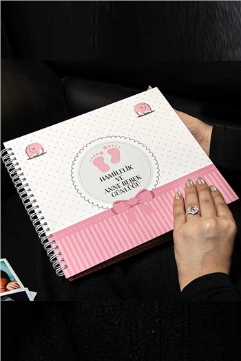 Doğum Yapan Anneye Hediye Anne Kız Bebek Günlüğü