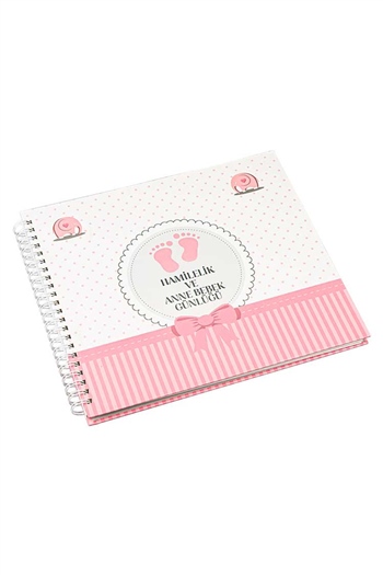 Doğum Yapan Anneye Hediye Anne Kız Bebek Günlüğü