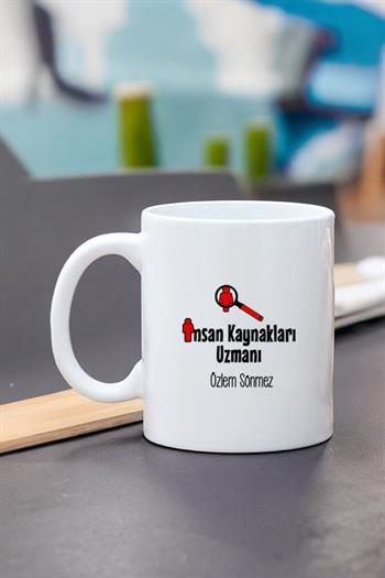 İnsan Kaynakları Uzmanına Hediye Beyaz Kupa Bardak