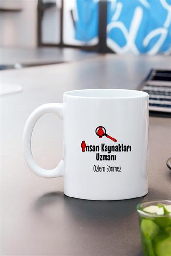 İnsan Kaynakları Uzmanına Hediye Beyaz Kupa Bardak