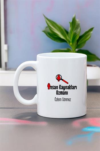 İnsan Kaynakları Uzmanına Hediye Beyaz Kupa Bardak