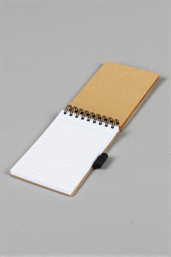 Kalem Tutuculu Geri Dönüşüm Spiralli Not Defteri 210-DG-PETK