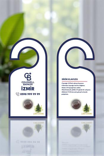 Kapı Askılığı Tohumlu Tanıtım Kartı TTK-006