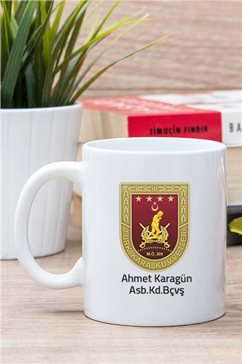 Kara Kuvvetleri Logolu Kupa Bardak