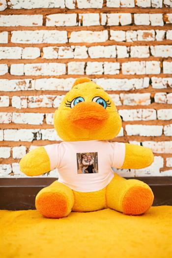 Kişiye Özel Fotoğraflı Peluş Civciv