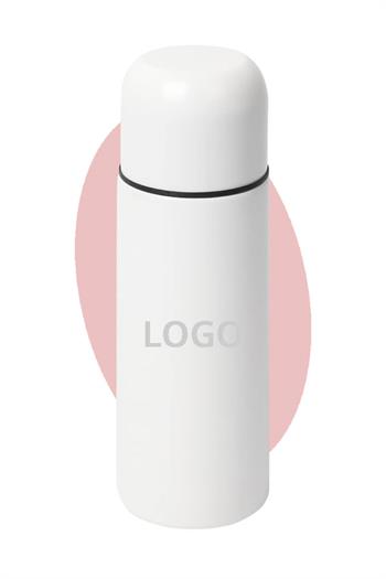 Logo Baskılı 350ml Kilitli Kapaklı Çelik Termos 1553-PETK