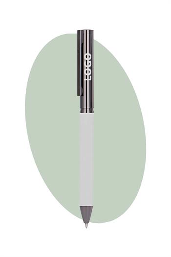 Logo Baskılı Metal Lüks Tükenmez Kalem 8621-Pİ