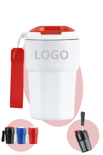 Logolu 350ml Promosyon Termos Bardak 6053-PETK