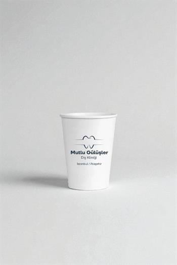 Logolu 4oz Single Wall Karton Bardak
