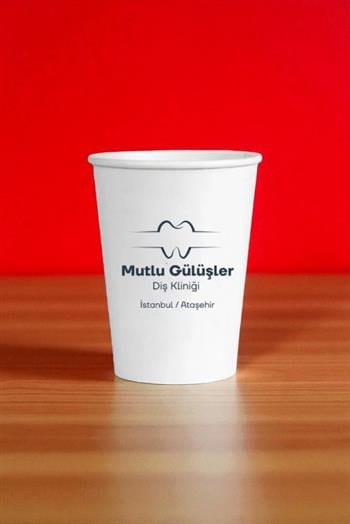 Logolu 7oz Single Wall Karton Bardak