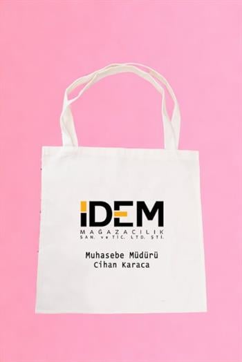 Logolu Bez Çanta