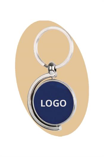 Logolu Dönen Metal Anahtarlık 0615-PETK