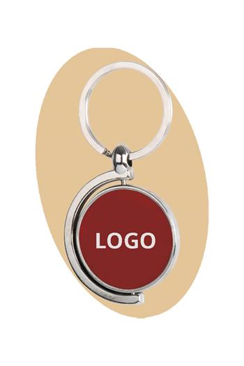 Logolu Dönen Metal Anahtarlık 0615-PETK