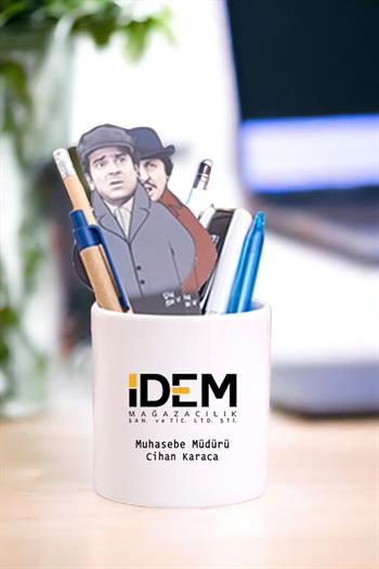 Logolu Seramik Kalemlik