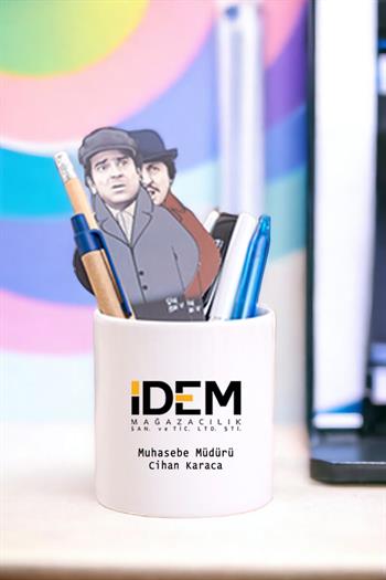 Logolu Seramik Kalemlik