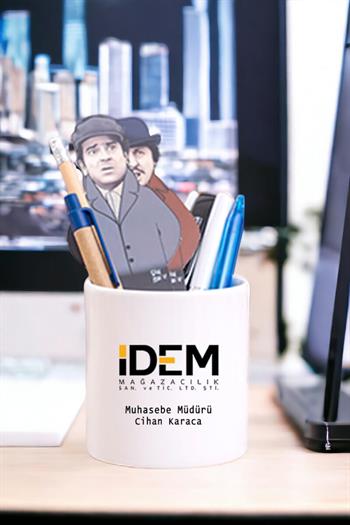 Logolu Seramik Kalemlik