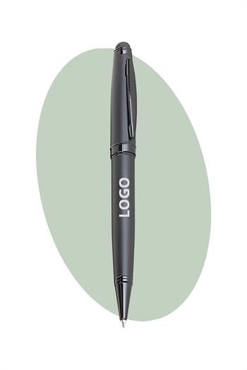 Lüks Siyah Promosyon Metal Roller Kalem 3341-Pİ