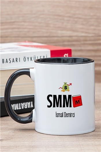 Mali Müşavir İçi Renkli Kupa Bardak