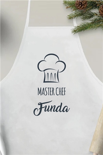 Master Chef Tasarım İsme Özel Mutfak Önlüğü