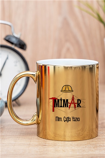 Mimar Gold - Silver Kupa Bardak