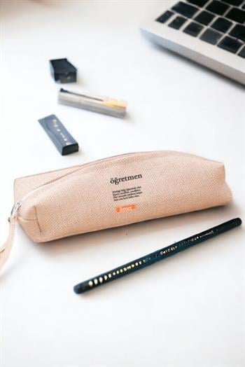 Öğretmen Kelime Anlamı Keten Bez Kalemlik