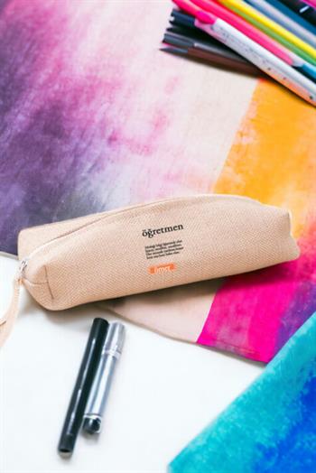 Öğretmen Kelime Anlamı Keten Bez Kalemlik