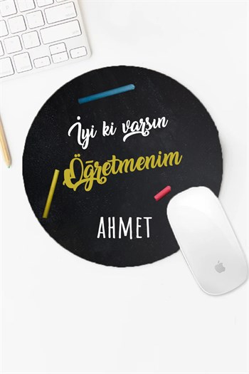 Öğretmenler Günü Hediyesi Kişiye Özel Mouse Pad