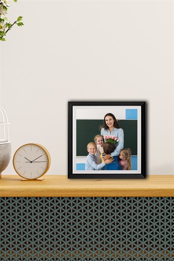 Öğretmenler Günü için Hediye Sök Tak Kare Çerçeve