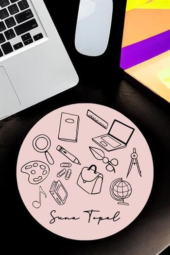 Öğretmenlere Hediye İsim Yazılı Mouse Pad