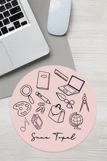 Öğretmenlere Hediye İsim Yazılı Mouse Pad