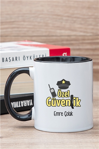 Özel Güvenlik İçi Renkli Kupa Bardak