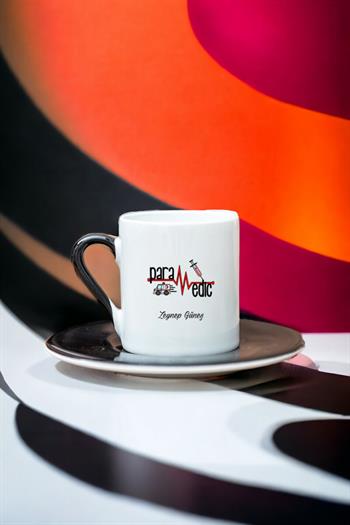 Paramedik Renkli Türk Kahvesi Fincanı