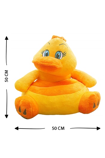 Peluş Civciv Figürlü Bebek Çocuk Koltuğu