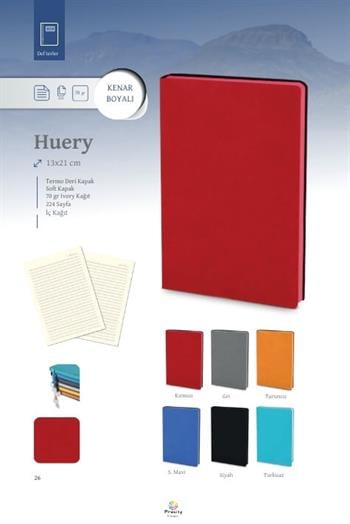 Promosyon 13x21cm Soft Kapak Defter KRG-DFT