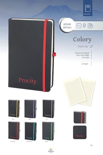 Promosyon 15x21cm Termo Deri Defter HD-DFT