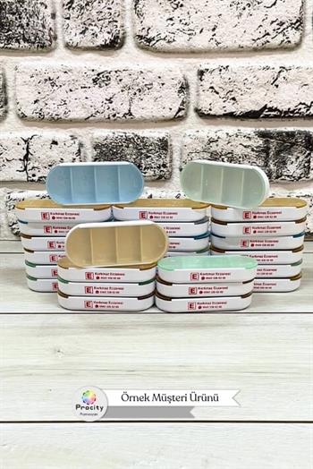 Promosyon 4 Bölmeli İlaç Kutusu