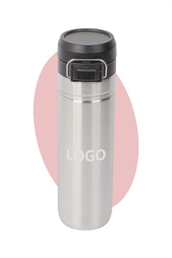 Promosyon 700ml Kilitli Kapaklı Çelik Termos 0953-PETK