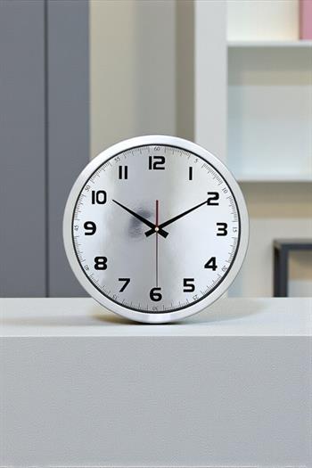 Promosyon Aluminyum Çerçeve Duvar Saati 30cm 30935-TU