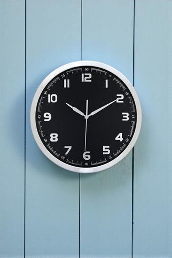 Promosyon Aluminyum Çerçeve Duvar Saati 35cm 20935-TU