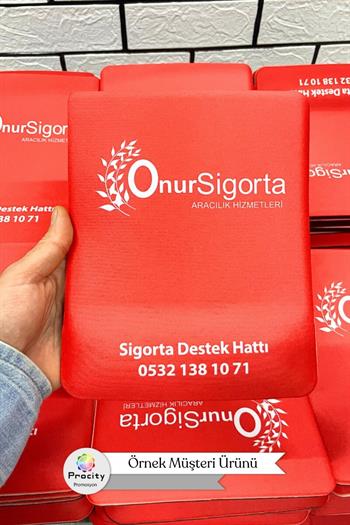 Promosyon Bilek Destekli Dikdörtgen Mouse Pad