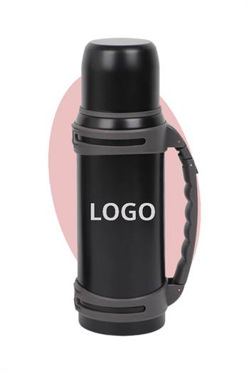 Promosyon Çelik 1300ml Logolu Bardak Kapaklı Termos 7553-PETK