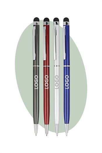 Promosyon Dokunmatik Ekran Kalemi Özellikli Tükenmez Kalem 0821-M-Pİ