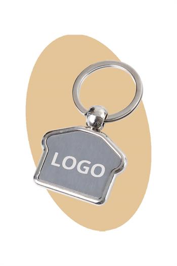 Promosyon Ev Şeklinde Metal Anahtarlık 0903-PETK