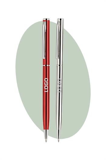 Promosyon İnce Metal Tükenmez Kalem 2021-M-Pİ