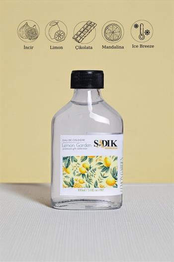 Promosyon Kolonya 100ml Cam Şişe KOL-100-EGR-STC