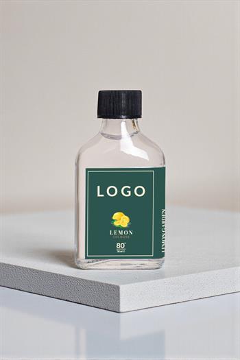 Promosyon Kolonya 50ml Cam Şişe KOL-50-EGR-STC