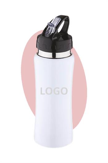 Promosyon Logo Baskılı 500ml Emzikli Çelik Matara 2553-PETK