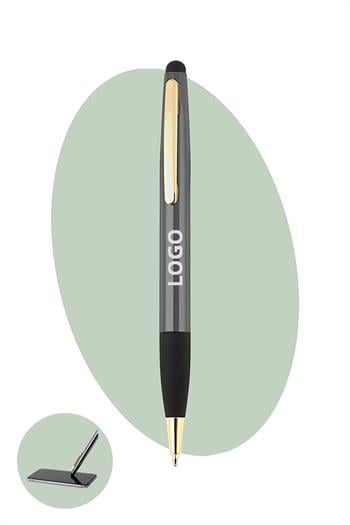 Promosyon Logo Baskılı Dokunmatik Metal Tükenmez Kalem 6021-Pİ