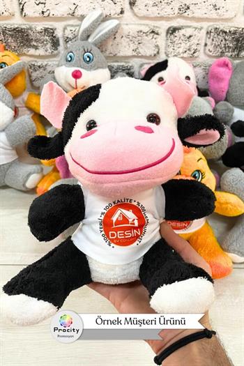 Promosyon Peluş İnek 25cm