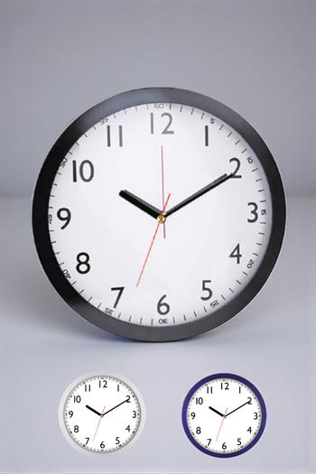 Promosyon Plastik Duvar Saati 35cm 10235-TU